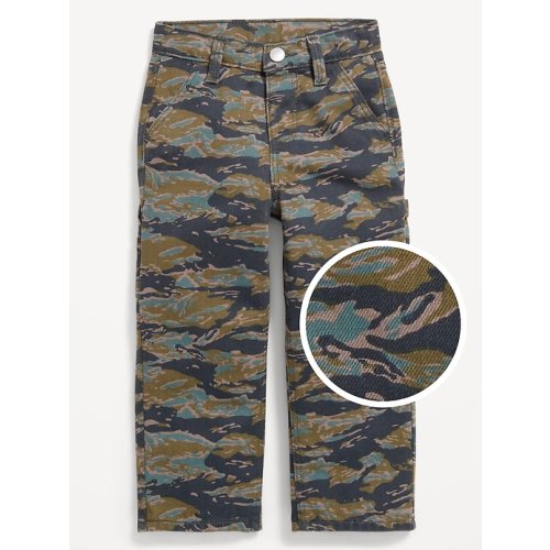 Printed Baggy Carpenter Jeans for Toddler Boys