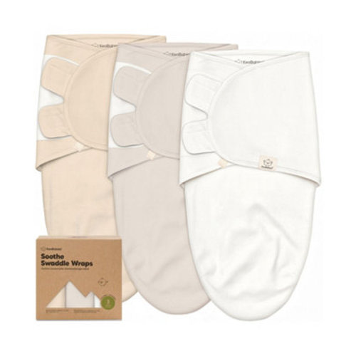 3pk Soothe Baby Swaddle, Organic Baby Swaddle Sleep Sacks, Newborn, Infant Swaddle Sack