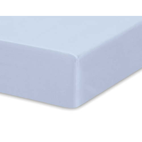 PURE BAMBOO Sheets - Bamboo Crib Fitted Sheet (52"x28"x6") for Girls and Boys - 100% Organic Bamboo, Luxuriously Soft, Ultimate Cooling, Fits Standard Size Crib Mattress (Sterling Blue)