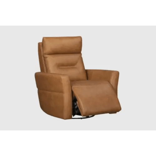 Remmington Vintage Caramel Power Swivel Glider Recliner