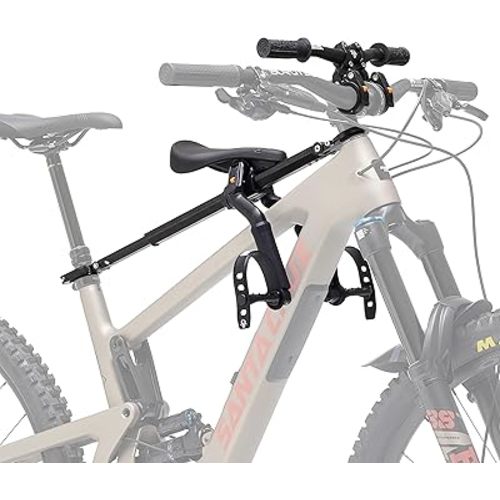 Kids Ride Shotgun - Child Bike Seat & Handlebar Combos - Front Mounted, for Children Aged 2~5 Years, Fits Most Adult Modern Mountain Bikes, Adjustable for Comfort