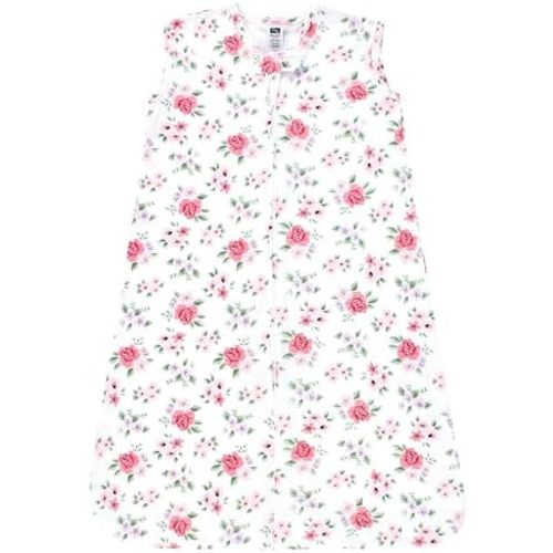 Hudson Baby Unisex Baby Cotton Sleeveless Wearable Sleeping Bag, Sack, Blanket