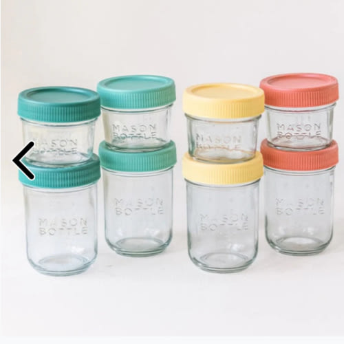Breastmilk Storage Jar Set – Mason Bottle