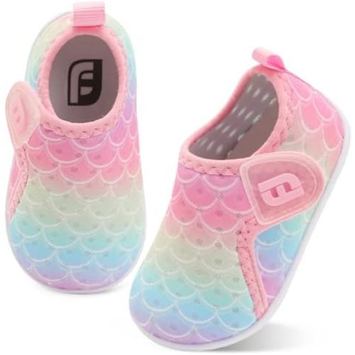 JOINFREE Baby Toddler Water Shoes Boys Girls Sandals Barefoot Kids Breathable Sneakers Shoes for Walking Running