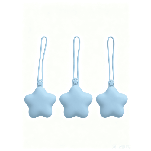 Silicone Pacifier Holder Case 3 Pack Baby Silicone Pacifier Case Holders for Diaper Bag, Star Shaped Pacifier Pouch Container for Outdoor Use, Easy Clean (Sky Blue)