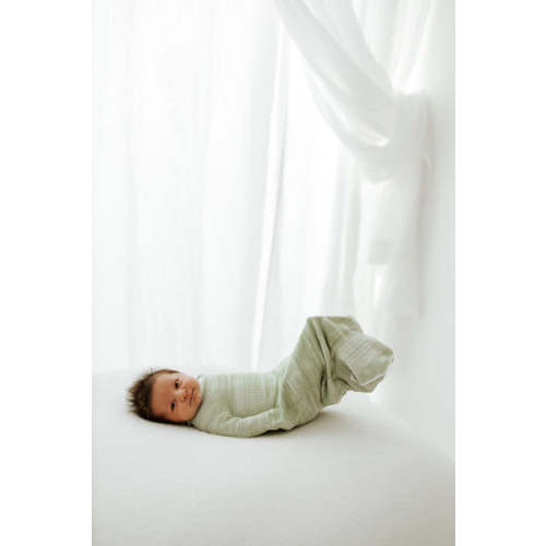 Bamboo Blend Mint Swaddle Sleep Sack – Swaddelini