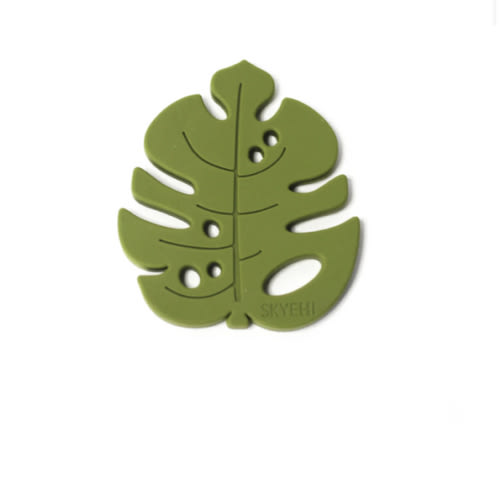 Monstera Silicone Teether