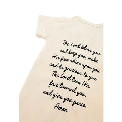 Numbers 6:24-26 Ivory Bodysuit – OUR HOUSE ABOVE