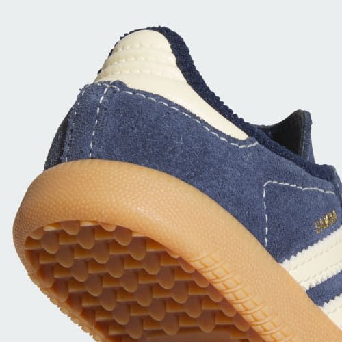 adidas SAMBA OG ELASTIC LACE SNEAKERS - Blue | Free Shipping with adiClub