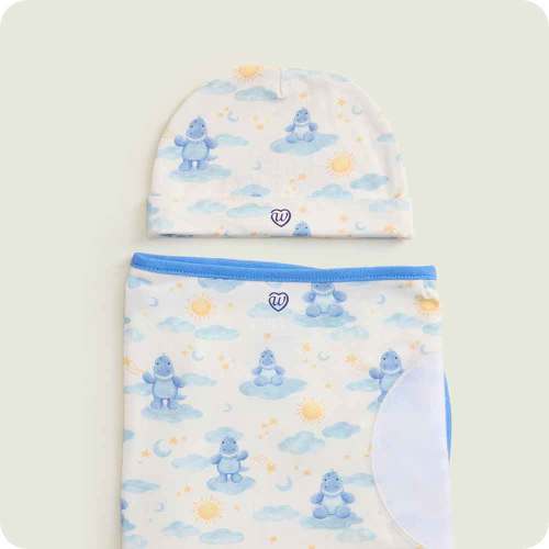Trex Swaddle & Beanie Gift Set – Warmies USA