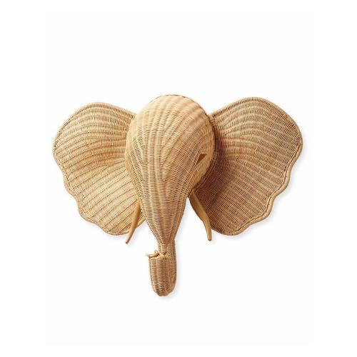 Wicker Animal Head | Serena and Lily