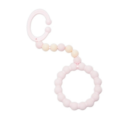 chewbeads® Baby Gramercy Teether Stroller Toy in  - Blush