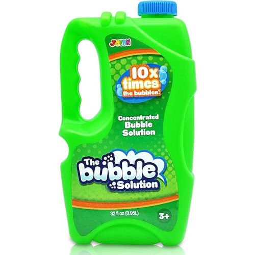 JOYIN 32 oz Concentrated Bubble Solution (Green) for Kids, Boys and Girls Summer Game, Party Favors, Summer Outdoor Fun, Educational Toys, and School Classroom Prizes