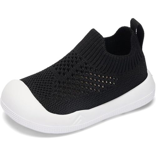 0-9 months Engtoy Baby Shoes & Socks - Non-Slip Breathable Slippers with Soft Rubber Sole - Baby Boys & Girls Slip On Sneakers