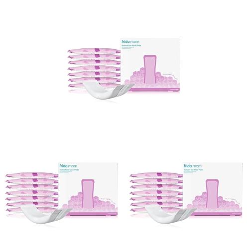 Frida Mom 2-in-1 Postpartum Pads, Absorbent Perineal Ice Maxi Pads, Instant Cold Therapy Packs and Maternity Pad in One (Pack of 3)