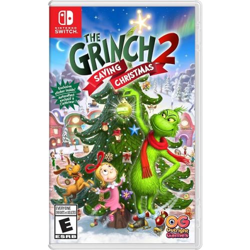The Grinch 2: Saving Christmas (Amazon Exclusive w/ Sticker Sheet) - Nintendo Switch