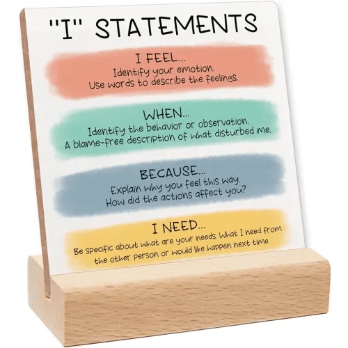 Mental Health Gifts, Therapist Office Desk Plaque, Book Center Classroom Playroom Calming Corner Decorations, Psychology Gifts for Counselor, Recovery Self Care Encourage Plaque Wooden