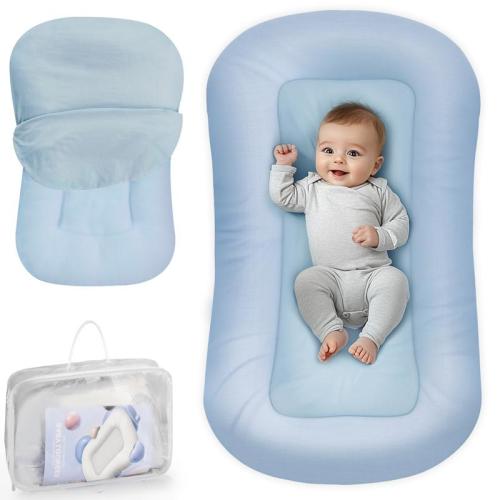 Cpzzkq Baby Lounger for Newborn, for 0-24 Months, Pure Cotto - TikTok Shop