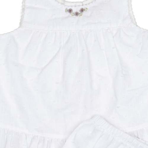 Zoe Set, Ivory Swiss Dot - Wild Wawa | Maisonette