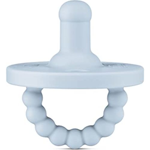 Ryan & Rose Cutie PAT Pacifier Teether (Stage 2, Blue)