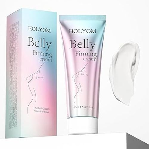 B Flat Belly Firming Cream - Premium Skin Tightening Cream for Stomach，Thighs, Skin Smoothing Moisturizer for Women and men, 4.22 fl oz