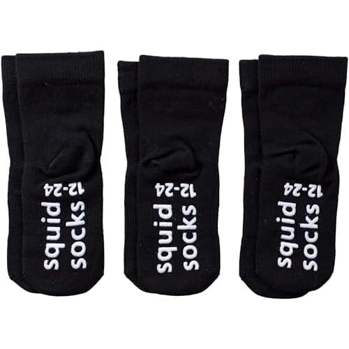 squid socks Viscose from Bamboo Socks | 0-6M, 6-12M, 12-24M, & 2T-3T | Socks that Stay On