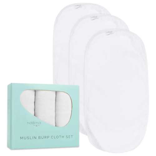 Muslin Burp Cloth Set – Natemia