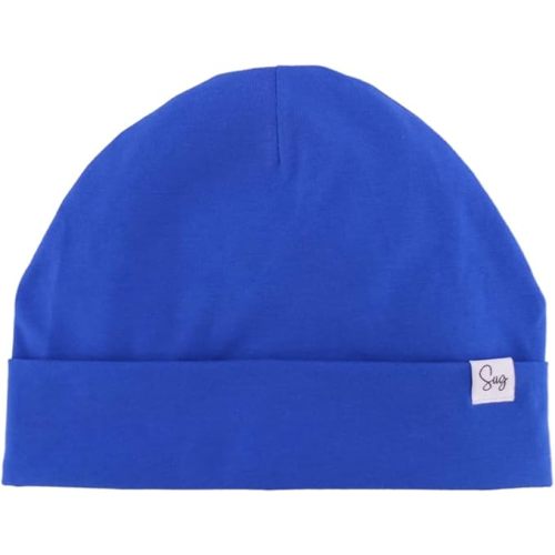 Jersey Beanie Hat for Newborn Baby Boys Girls Silky Satin Lined Hats Bonnet Toddler Infant Little Kids Beanies Caps