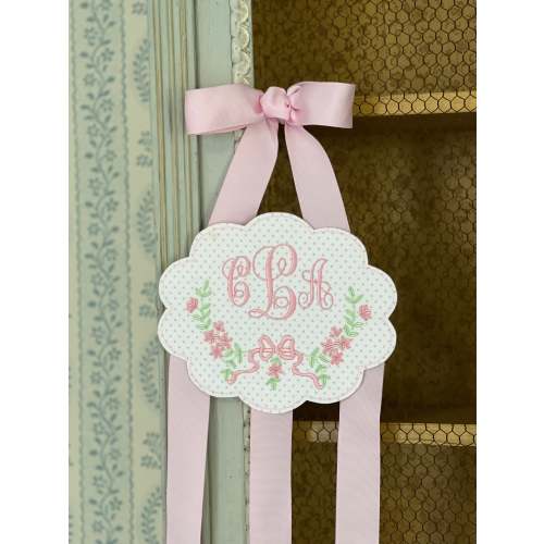 Floral Hair bow Hanger