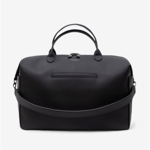 Emmy Vegan Full Diaper Bag (Color: Black)