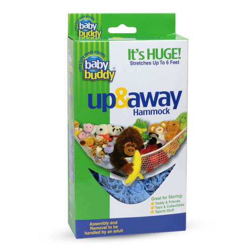 Baby Buddy Up & Away Toy Hammock, Pink - Organize Kids' Stuffed Animals & Gear, 1 Blue