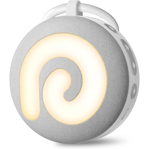 Dreamegg Portable Sound Machine Baby - D11 White Noise Machine for Baby Sleeping with Night Light, White Noise, Lullaby, Nature Sounds, Child Lock, USB Rechargeable Sound Machine for Travel Nursery