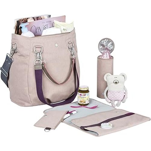 Lassig Lassig Green Label Mix 'n Match Diaper Bag Rose