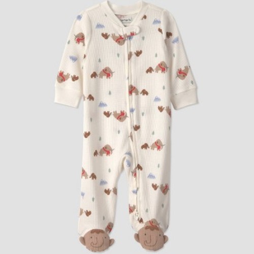 Carter's Just One You® Baby Boys' Mammoth Sleep N' Play - Brown/Ivory 6M