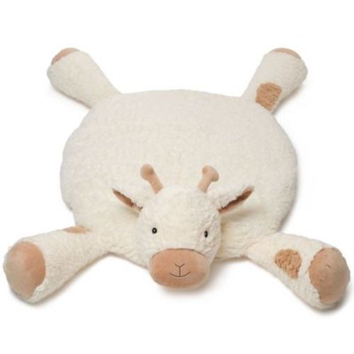 Bearington Lil' Lofty 30 x 30 Inch Giraffe Tummy Time Mat - Giraffe Baby Blanket