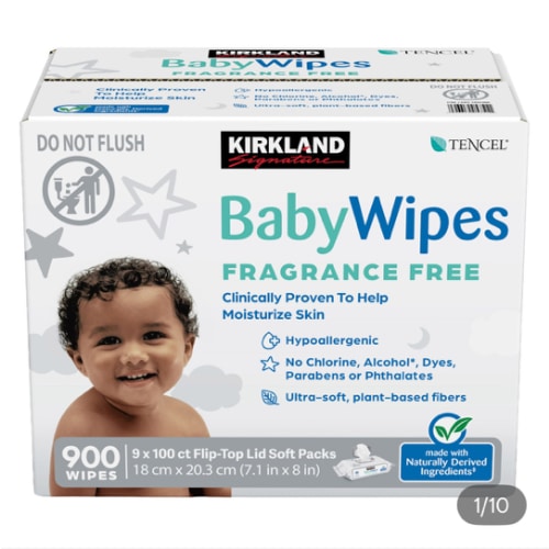Costco Water Wipes