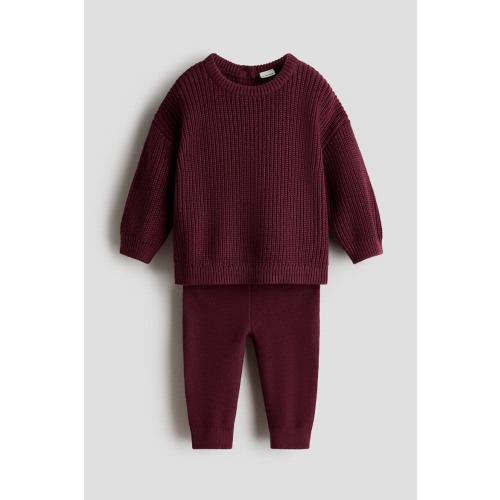 2-Piece Cotton Knit Set