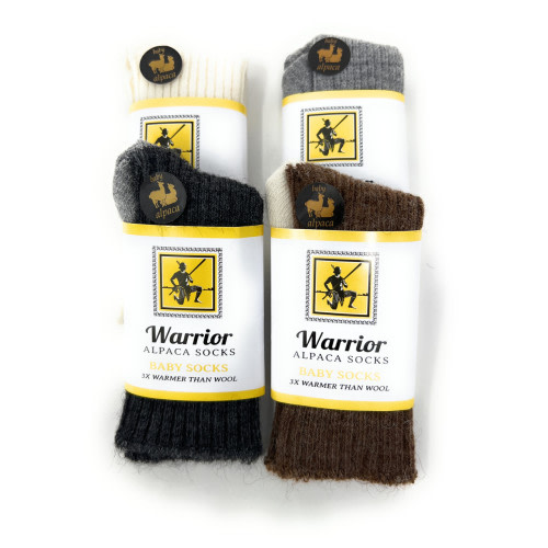 Infant & Toddler Dye-Free Alpaca Socks 4-Pack