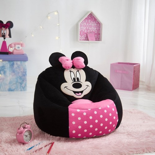 Disney Minnie Mouse Rounded Back Bean Bag Chair