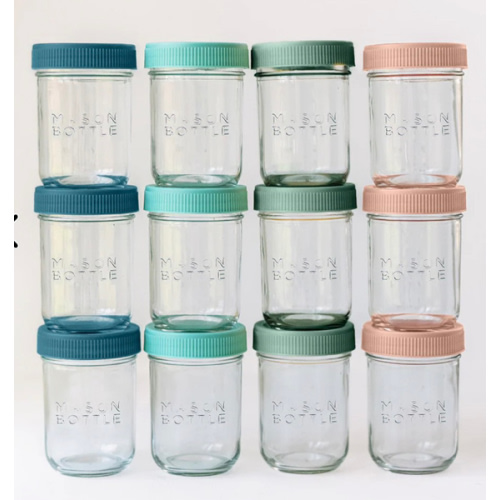 Breastmilk Storage Jar Set – Mason Bottle