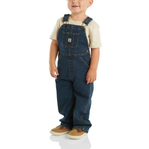 Kids' Washed Denim Bib Overall (Baby/Toddler) | Carhartt
