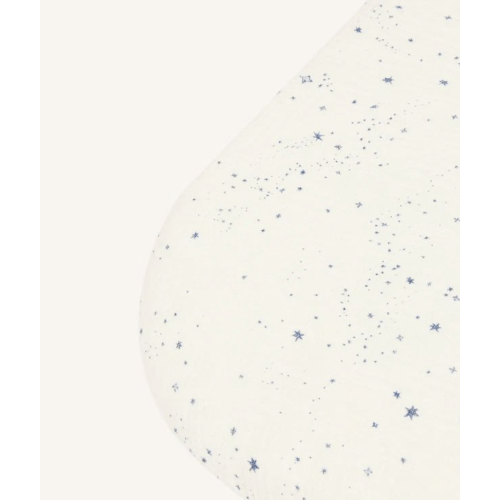 Wabi Sabi Milky Way bassinet sheet | Blue