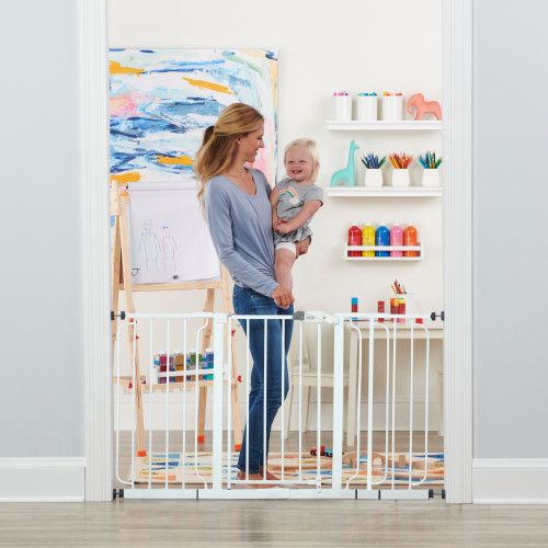Regalo Widespan Extra Wide Baby Gate - White