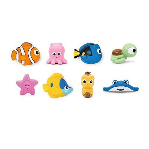 Baby Einstein Disney / Pixar's Finding Nemo Just Keep Splashing Squirters 8-Piece Bath Toy Set