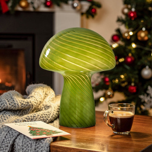 Wrought Studio™ Keaten Glass Novelty Lamp & Reviews | Wayfair