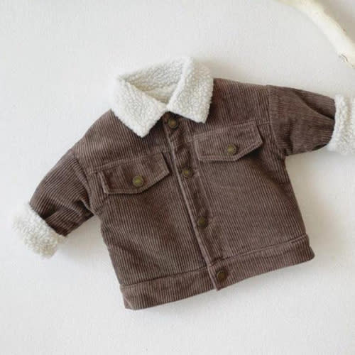 Wool Collared Winter Jacket – Teeny Mini Me