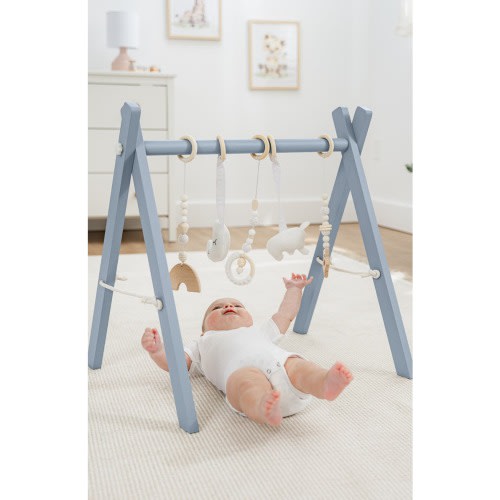 Wooden Baby Play Gym Set
