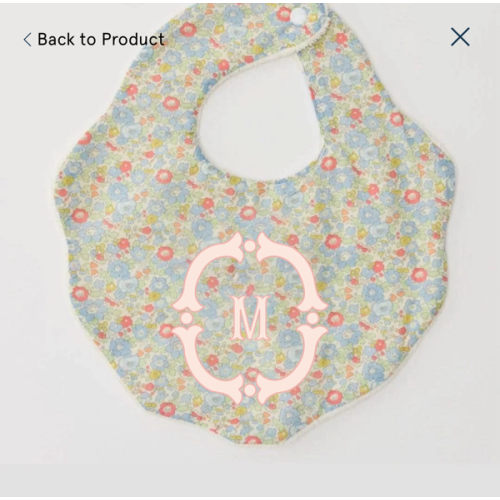 Scallop Bib | Weezie Towels
