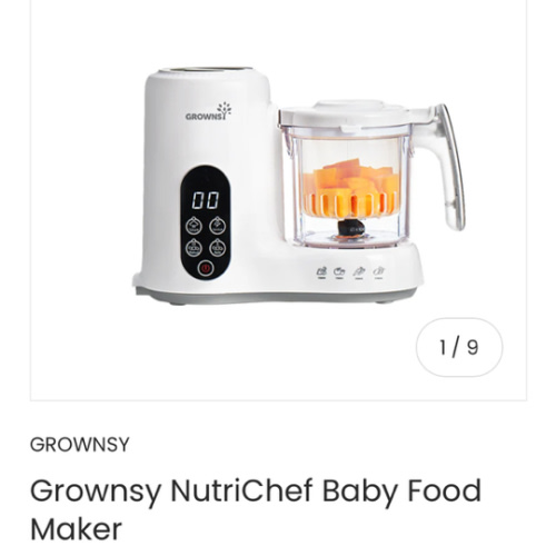 Baby Food Maker | Steam & Blend | Nutri-Steaming – GROWNSY