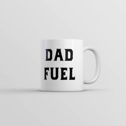 Crazy Dog Dad Fuel Mug Funny Fathers Day Gift Caffeine Lovers Novelty Cup-11oz